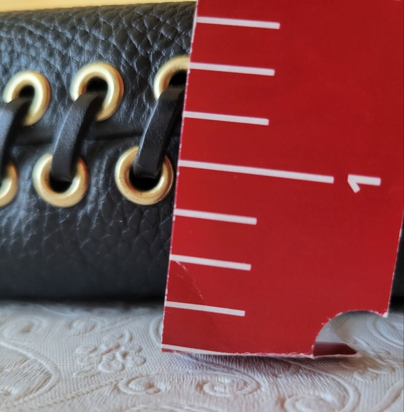 Dooney & Bourke black gold Whipped Stitched Hobo Shoulder Bag - Picture 11 of 16